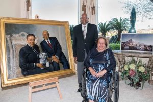 Calvin and Tina Tyler Portrait Unveiling
