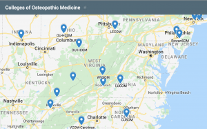 Osteopathic Medical Schools - East Coast