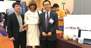 Picture with Dr. Lee, Mr. Qian and Baltimore Mayor Pugh